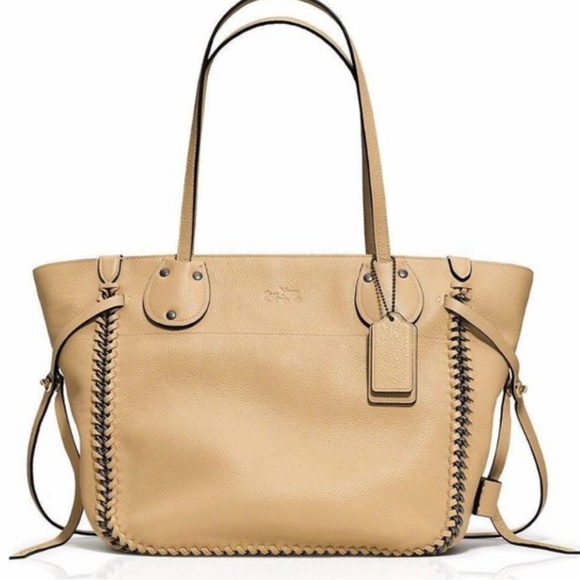 Coach Handbags - Coach Tatum Whipstitch Tote Bag
